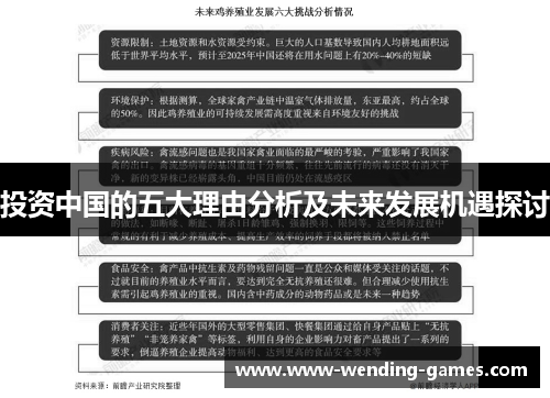 投资中国的五大理由分析及未来发展机遇探讨