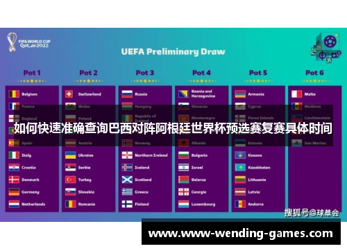 如何快速准确查询巴西对阵阿根廷世界杯预选赛复赛具体时间 如何快速准确查询巴西对阵阿根廷世界杯预选赛复赛具体时间